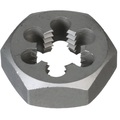 Drill America 2-1/8"-8 Carbon Steel Hex Die 8 Pitch DWTSH2-1/8-8